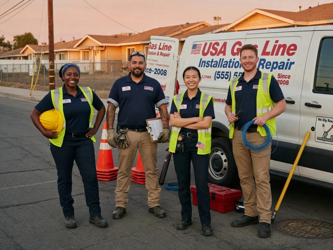 Gas Line Installation company in Homer, LA